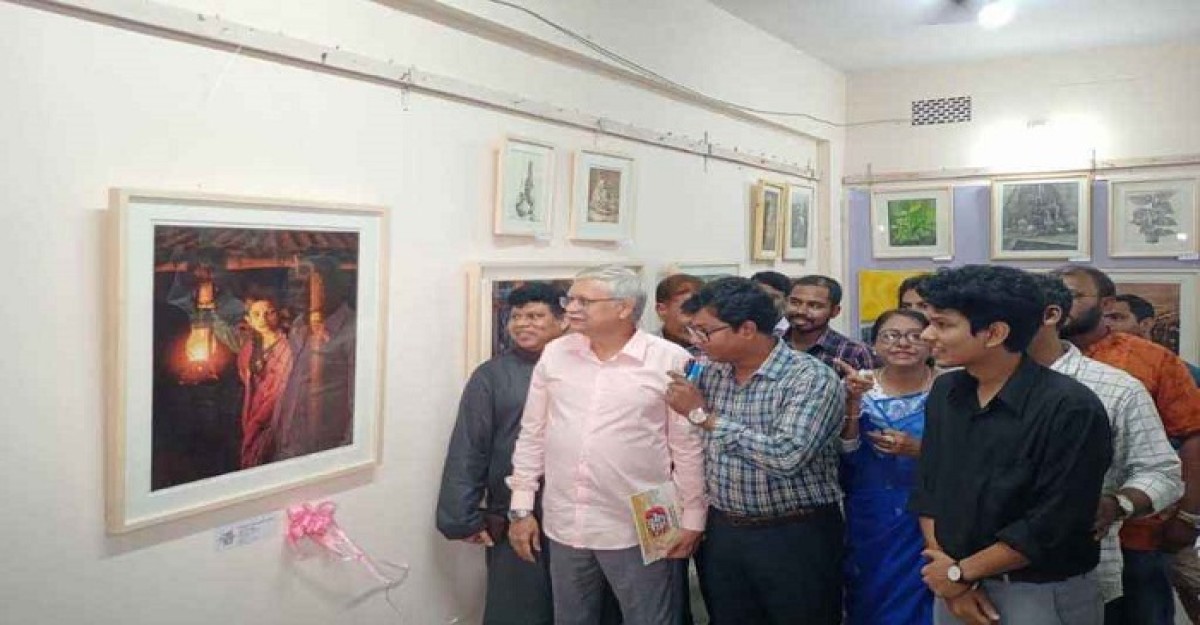 রাবিতে শুরু হয়েছে বার্ষিক চারুকলা প্রদর্শনী