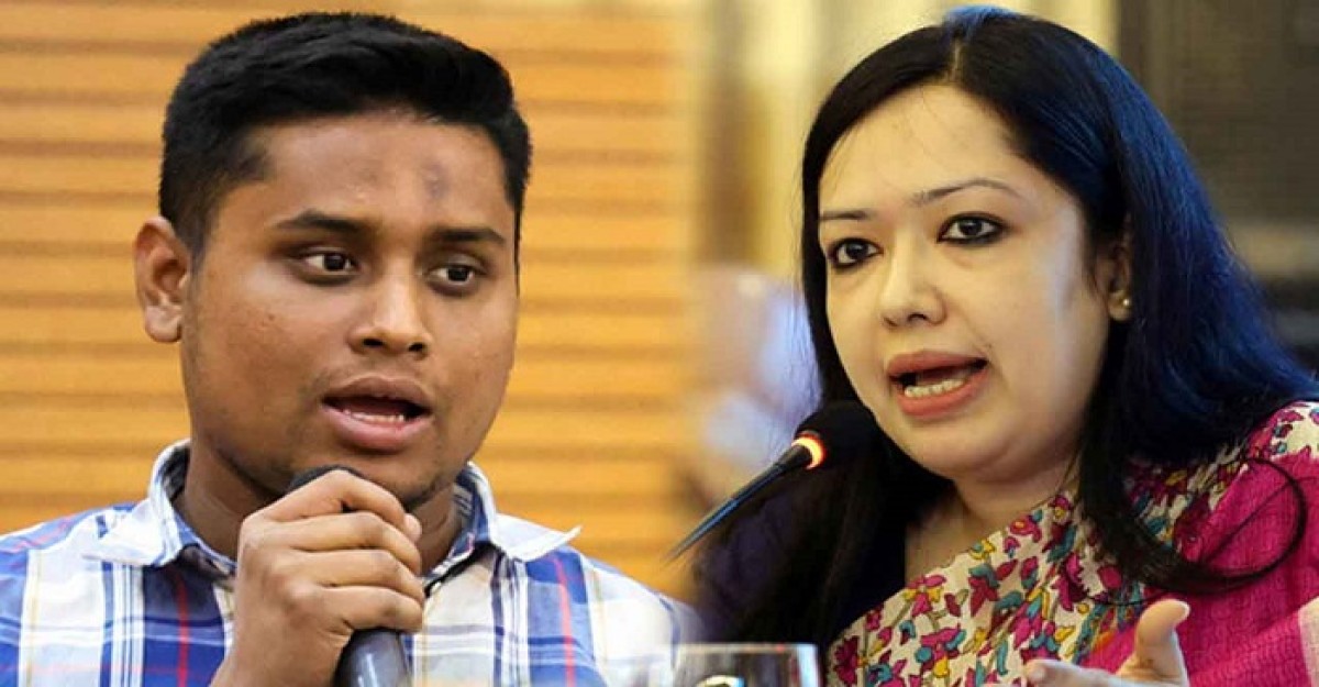 হাসিনার পতনে বেশি আঘাত পেয়েছেন রুমিন ফারহানা: হাসনাত