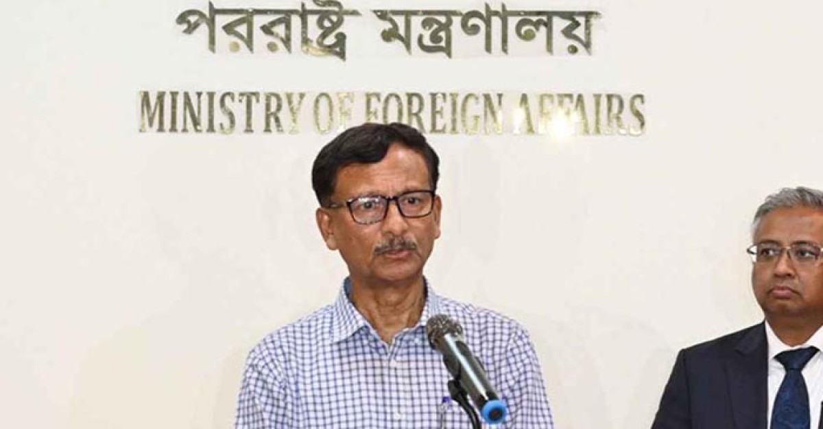 ঢাকার মার্কিন দূতাবাসে হামলার পরিকল্পনা প্রশ্নে যা বললেন পররাষ্ট্র উপদেষ্টা