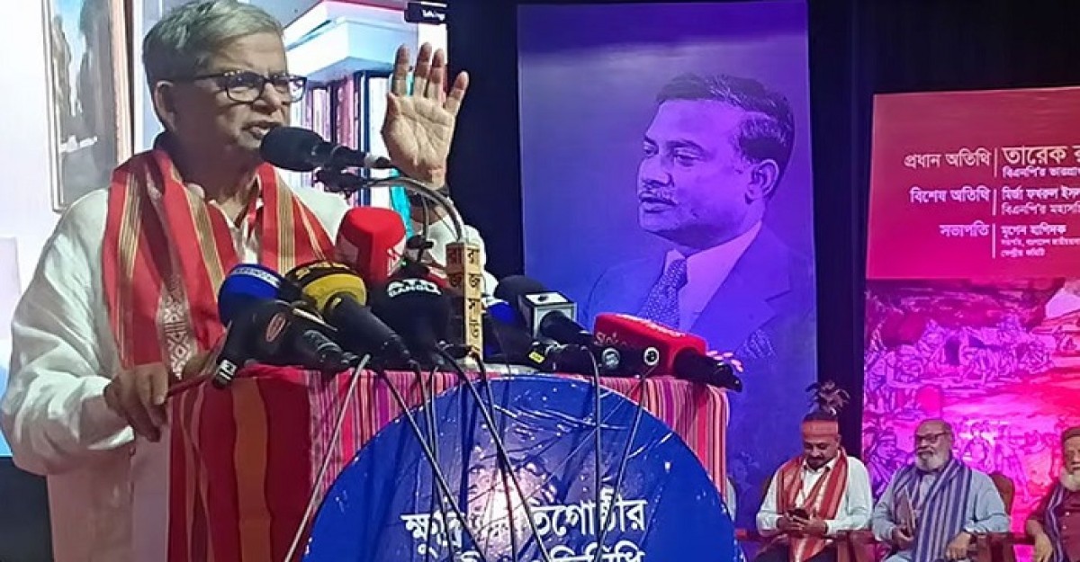 নির্বাচন বানচালের চক্রান্ত করছে এক গোষ্ঠী: মির্জা ফখরুল