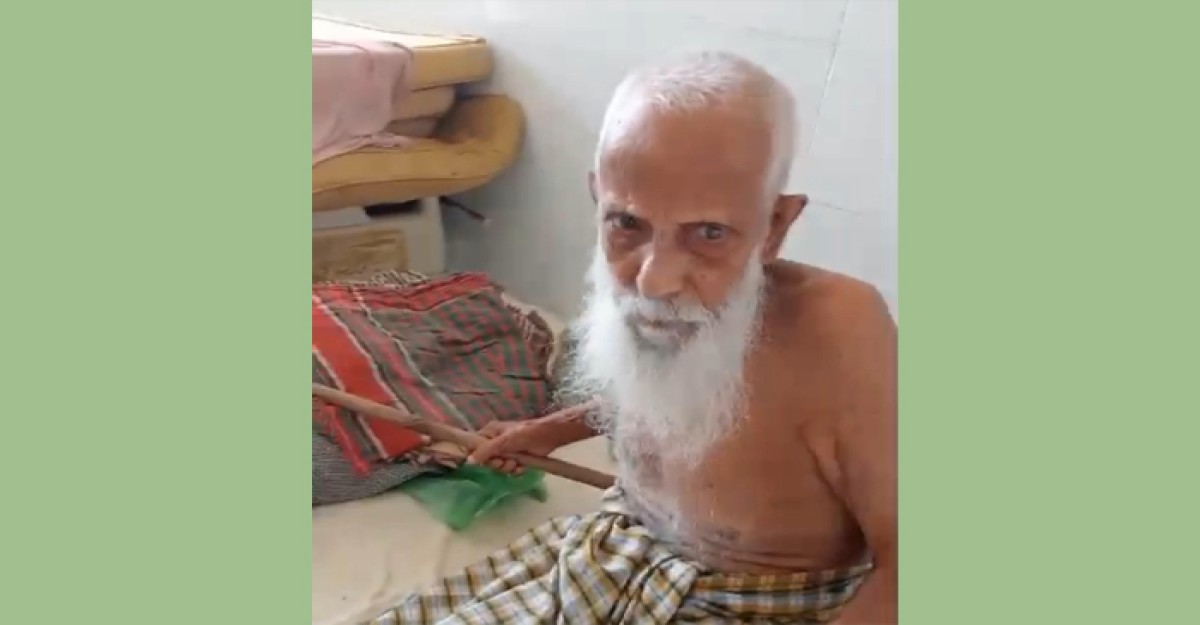 গাজীপুরে হাসপাতালে চার মাস ধরে অজ্ঞাত এক বৃদ্ধের অবস্থান
