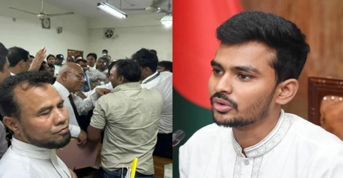 আদালতকক্ষে সাংবাদিককে মারধরের ঘটনায় কঠোর হওয়ার আহ্বান আসিফ মাহমুদের