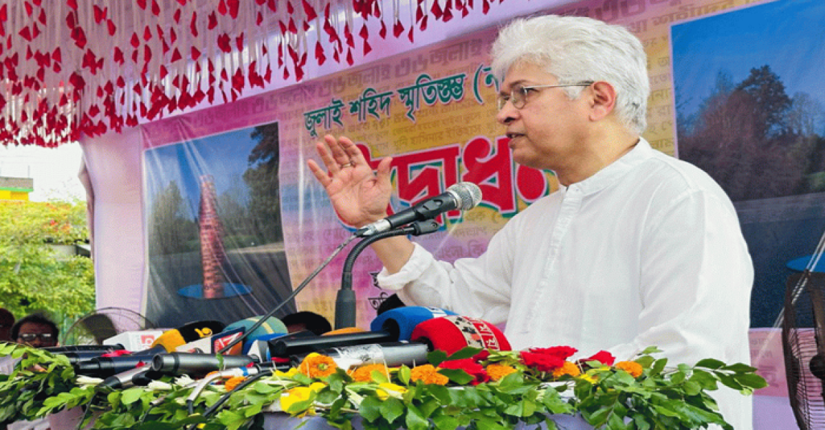 ষড়যন্ত্র থেমে নেই, জনগণই প্রতিরোধ করবে: উপদেষ্টা আদিলুর