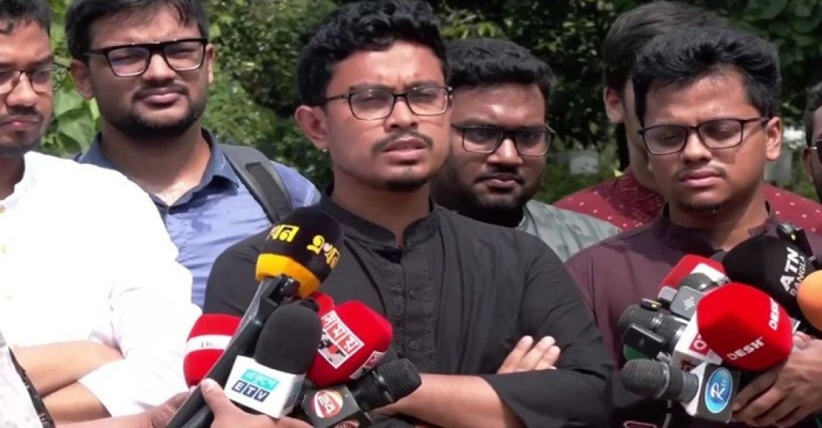 শিক্ষার্থীরা প্রশ্ন করবে, আমরা কাজে উত্তর দেব: ভিপি সাদিক